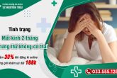Bị mất kinh 2 tháng nhưng thử không có thai