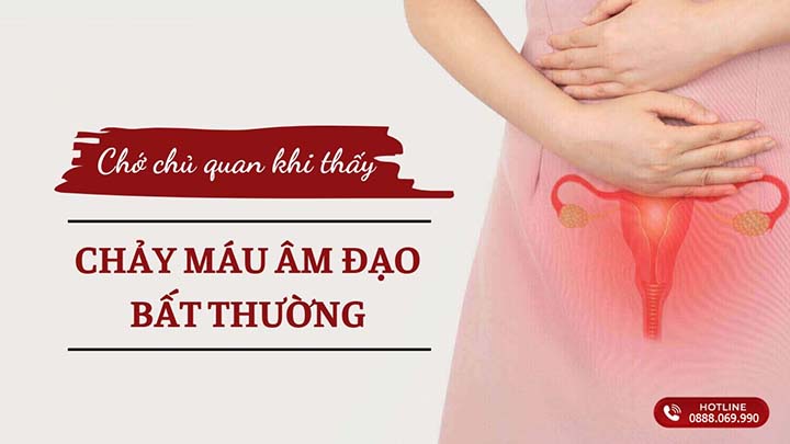 Ra máu bất thường ngoài kỳ kinh có sao không? Nguyên nhân và cách xử lý
